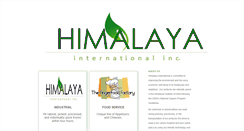 Desktop Screenshot of himalayaint.com